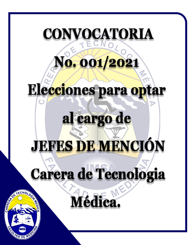 convocatoria JEFES DE MENCIÓN
